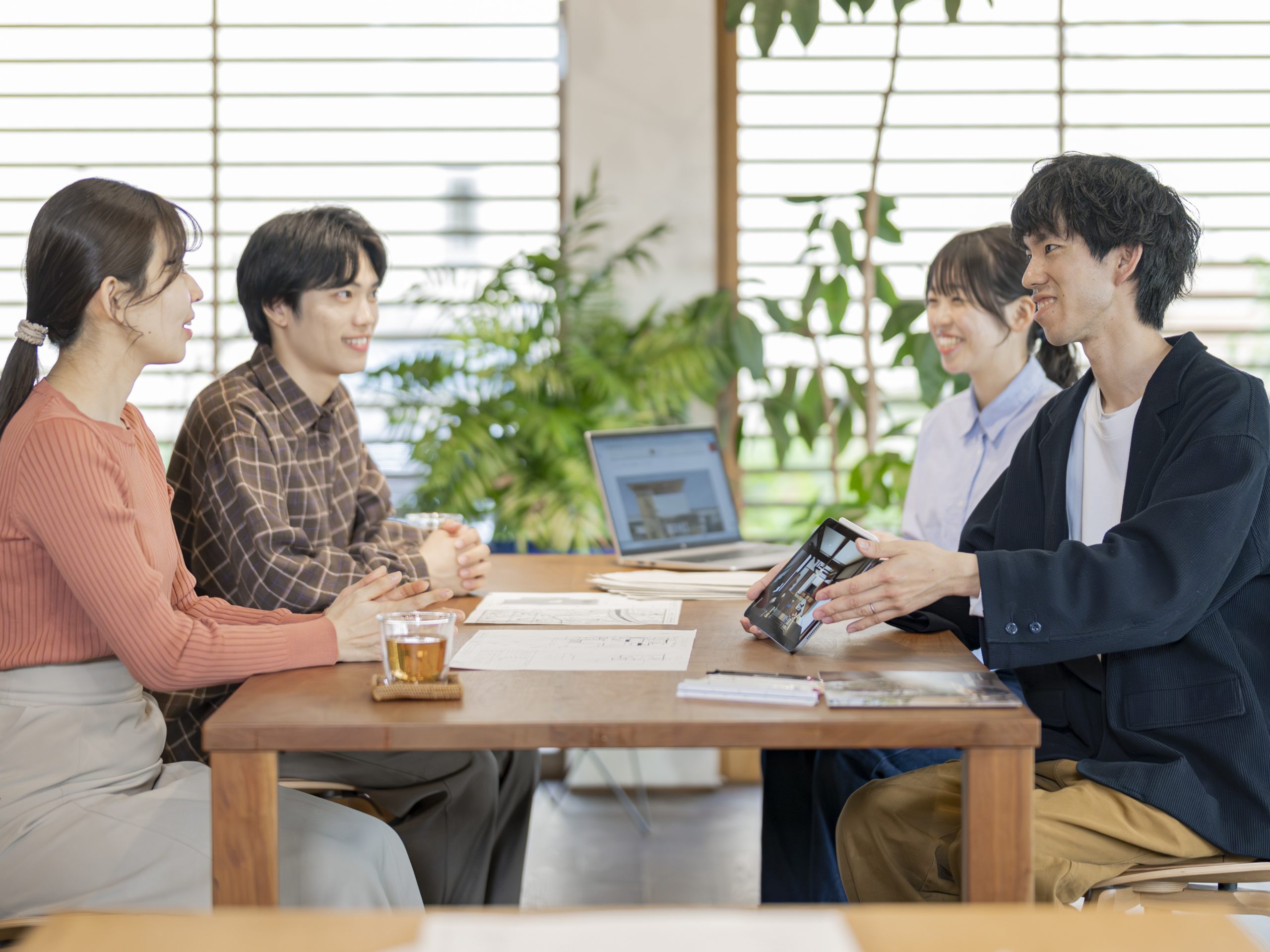 社員との座談会